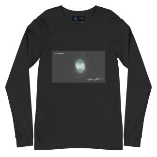 "Dead Star, Dope Shirt" – Dumbbell Nebula Unisex Long Sleeve Tee - Square